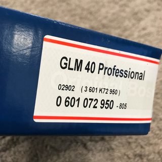 BOSH GLM40 レーザー距離計　新品　未使用　未開封の画像