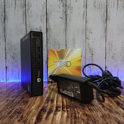 【高速起動】HP EliteDesk 800G1 デスクトップPC 新品 SSD 240GB メモリ 8GB Intel Core i5-4570T 2.90GHz-3.60GHz 2C4T パソコン