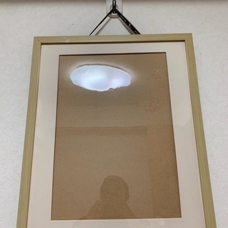 0円！額縁(表明プラスチック)65*50