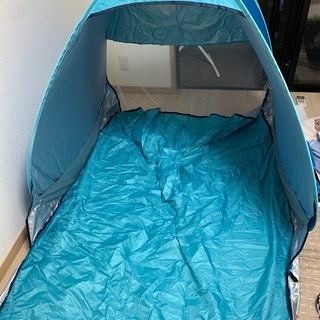 0円！ワンタッチテント