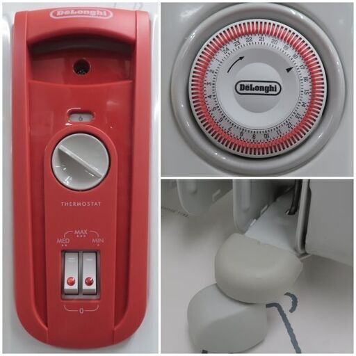 ♪DeLonghi/デロンギ オイルヒーター H770812EFS-R 美品①