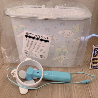 未使用【プラバスケットと扇風機】１番クジの画像