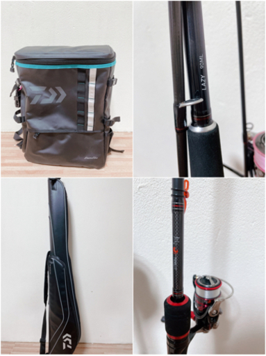 daiwa 釣具(ロッド、リール、その他諸々)写真参照