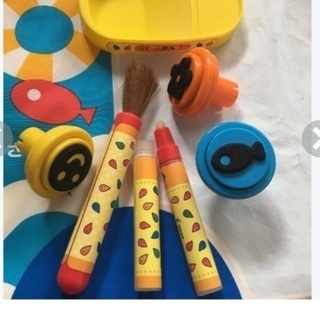 特！3500円以上人気玩具スイスイおえかきカラフルセットと習字セットの画像