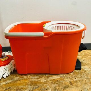 【アイリスオーヤマ】 回転モップ 掃除用具の画像