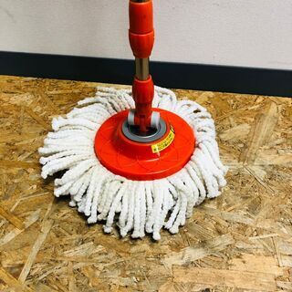 【アイリスオーヤマ】 回転モップ 掃除用具の画像