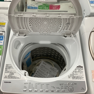 店頭販売のみ】TOSHIBAの全自動洗濯機『AW-7G6』入荷しました