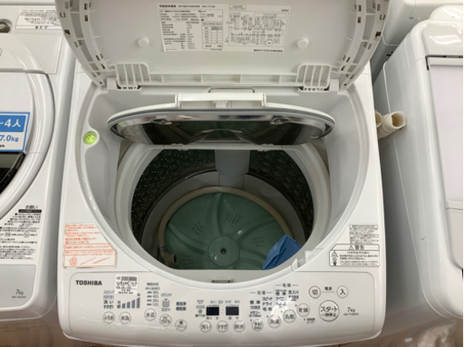 【店頭販売のみ】TOSHIBAの全自動洗濯機『AW-7V3M』入荷しました