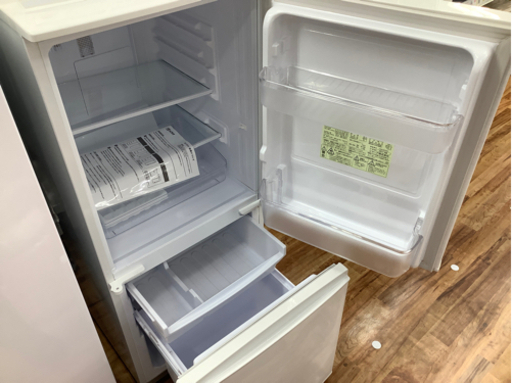【店頭販売のみ】 SHARPの2ドア冷蔵庫『SJ-D14C-W』入荷しました！！