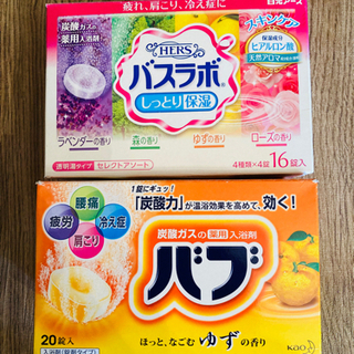 炭酸ガスの薬用入浴剤　各種の画像