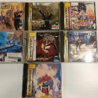 更にお値下げ中古セガサターン(Vサターン)ゲームソフトセットの画像