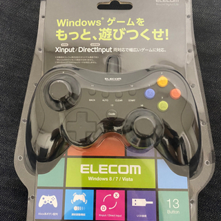 エレコム ゲームパッド JC-U3613MBK