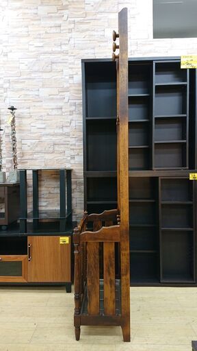 カリモク karimoku コロニアル 傘立て アンブレラスタンド 鏡付き 帽子掛け 小物入れ 洋服掛 玄関収納 202019■横幅52.5cm×奥行31cm×高さ180cm■近隣配送無料 買取帝国 朝霞店 ヤ出 