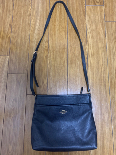 美品　コーチ　ショルダーバッグ　ブラック