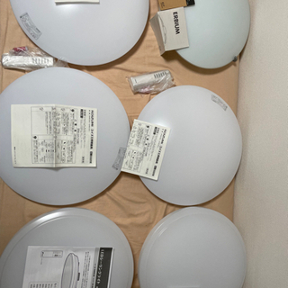 LEDシーリングライト×6
