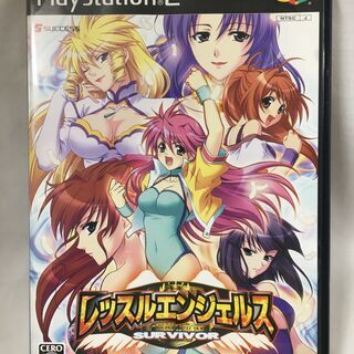 PS2 レッスルエンジェルス　サバイバー　ソフト　ゲーム　プレイ...