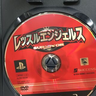 PS2 レッスルエンジェルス　サバイバー　ソフト　ゲーム　プレイステーション　2の画像