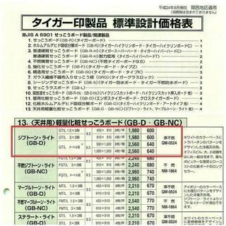 【引取限定】天井材 ジプトーンライト 吉野石膏 ８枚 450×910mm（1.5×3版）の画像