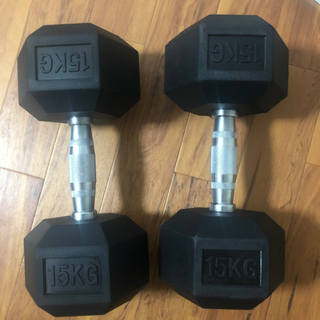 ダンベル15kgx2コの画像