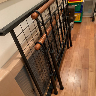 アイアンベッド　シングルの画像