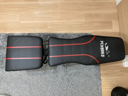 ダンベル30kg×2個　トレーニングベンチ