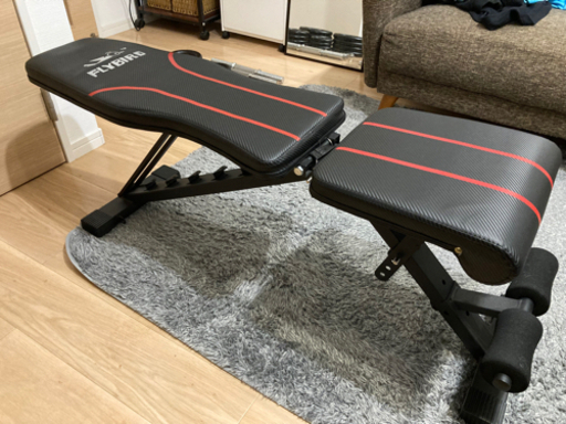 ダンベル30kg×2個　トレーニングベンチ