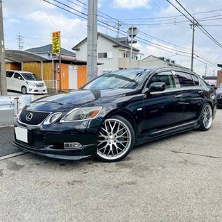 レクサス　GS350 カスタム　フルエアロ　19インチホイール　...