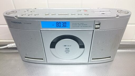 【12月8日限定価格】TOSHIBA 東芝 SD/CDラジオ TY-SDX50おまけ付き