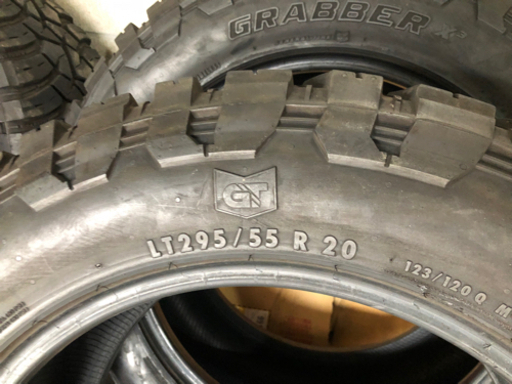 激レア General Grabber X3 295/55R20 バリ山！ 4本セット