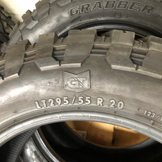 激レア General Grabber X3 295/55R20 バリ山！ 4本セット