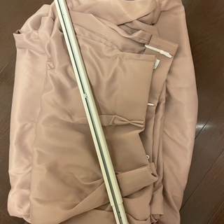 【お譲り先決定】断熱用　スリットカーテンの画像