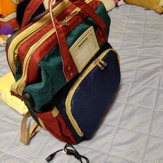 マザーバック　簡易ベビーベッド　ベビーお出掛け鞄の画像