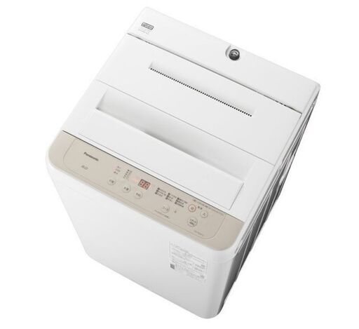 値下げ！★ 全自動洗濯機 6kg ニュアンス・ベージュ　パナソニックNA-F60B14-C