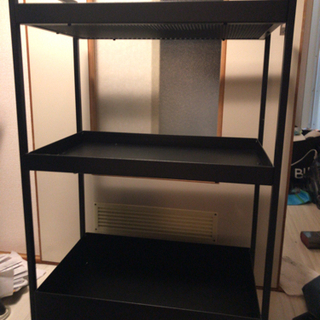【売約済み】IKEA イケア NISSAFORS ワゴン 黒