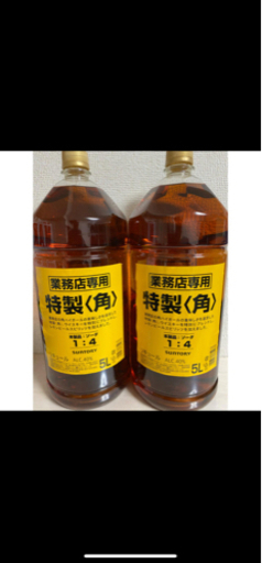 業務用　サントリー角　5L 2本セット
