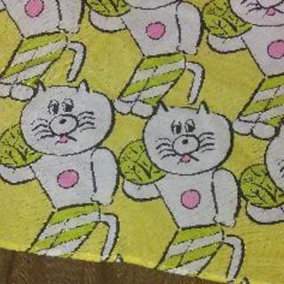 ぶたさんの大判ハンカチの画像