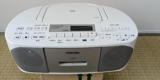 中古 東芝ＣＤラジカセ