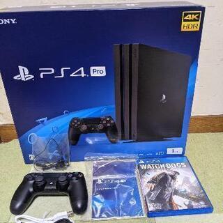PS4 Pro 本体　ジェット・ブラック 1TB CUH-7200b