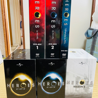 10/10まで　HEROES DVDセット