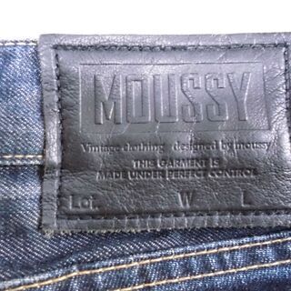 MOUSSY マウジー　レディースデニムの画像