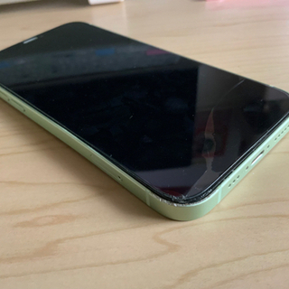 iPhone 12 グリーン 256 GB SIMフリー画面割れ
