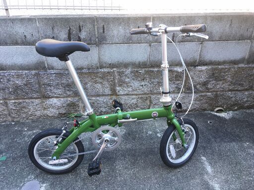 折り畳み自転車　14インチ　軽量アルミフレーム8.5㎏　フィアット　FIAT AL-FDB140