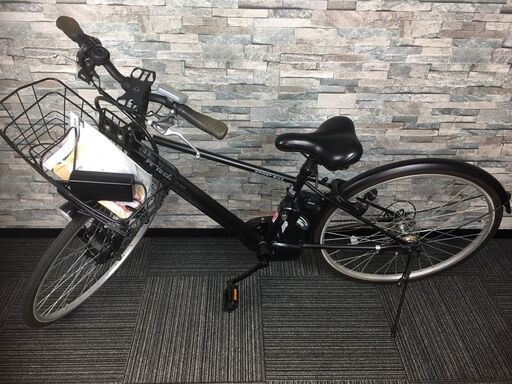 在庫処分　電動アシスト付き自転車　27インチ　黒