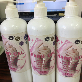 3本セット　ハンドジェル500ml
