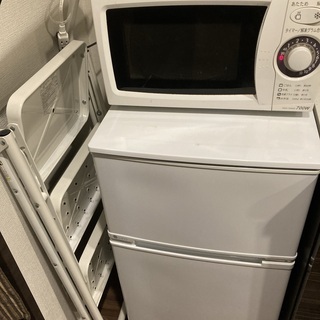 ユーイング 2ドア 直冷式冷蔵庫 90L 右開き UR-D90J(W)の画像