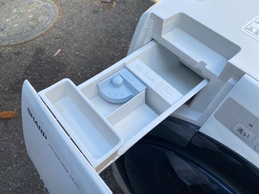 SHARP　ドラム式電気洗濯機 ES-S7C-WL 2019年製 脱水7.0kg 乾燥3.5㎏　美品　売ります。直接引き取り歓迎！