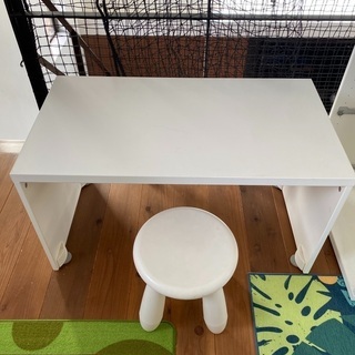 IKEA stuva ストゥヴァ グリーン イケア 本棚 収納棚 テーブル　イスセットの画像