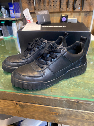 値下げ‼️【ほぼ新品】ディーゼル DIESEL S-RUA LOW （ブラック）27cm