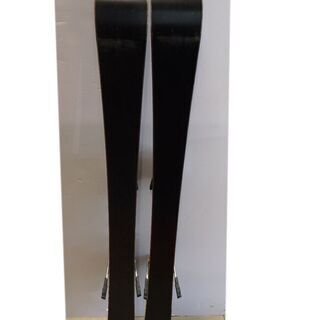 新札幌発 SPRAZZO スプラッツオ スキー板 115㎝ 黒×青 ビンディング付き / 1138の画像