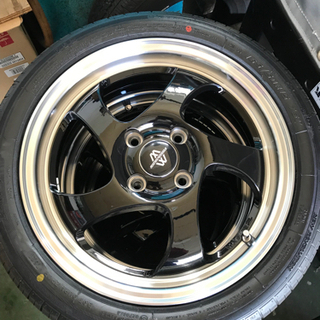 値下げ　軽自動車用アルミホイールタイヤセット　美品